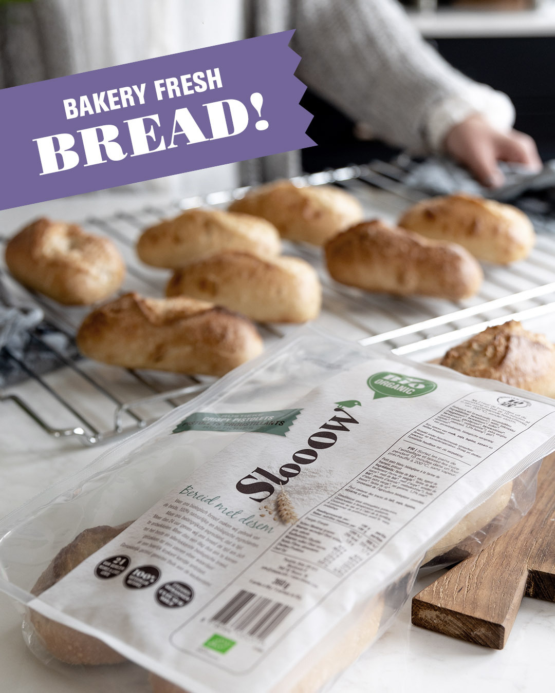 Bakery product activation campaign for SlooOw